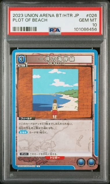 PSA10 2023 UNION ARENA JAPANESE UA03BT/HTR HUNTER X HUNTER PSA10 2023 UNION ARENA JAPANESE UA03BT/HTR HUNTER X HUNTER