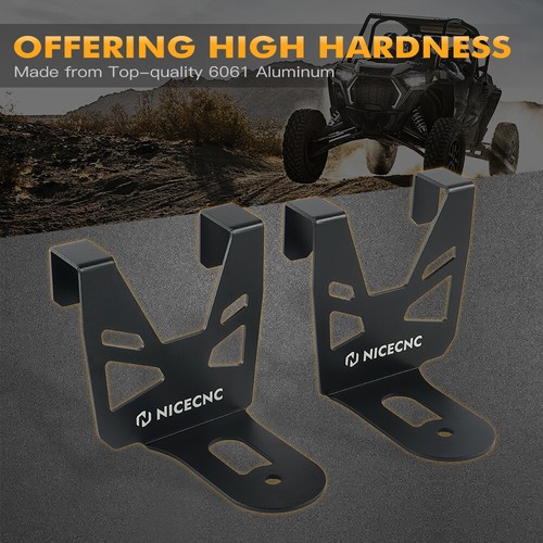 NICECNC Aluminum Cooler Fixed Bracket Mount For Polaris RZR XP 1000 2014-2020 - Picture 5 of 12