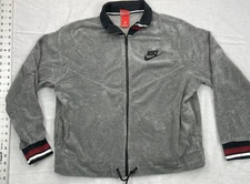 Nike Sportswear French Terry Jacket Size Large Heather/ Anthracite Style AJ2893