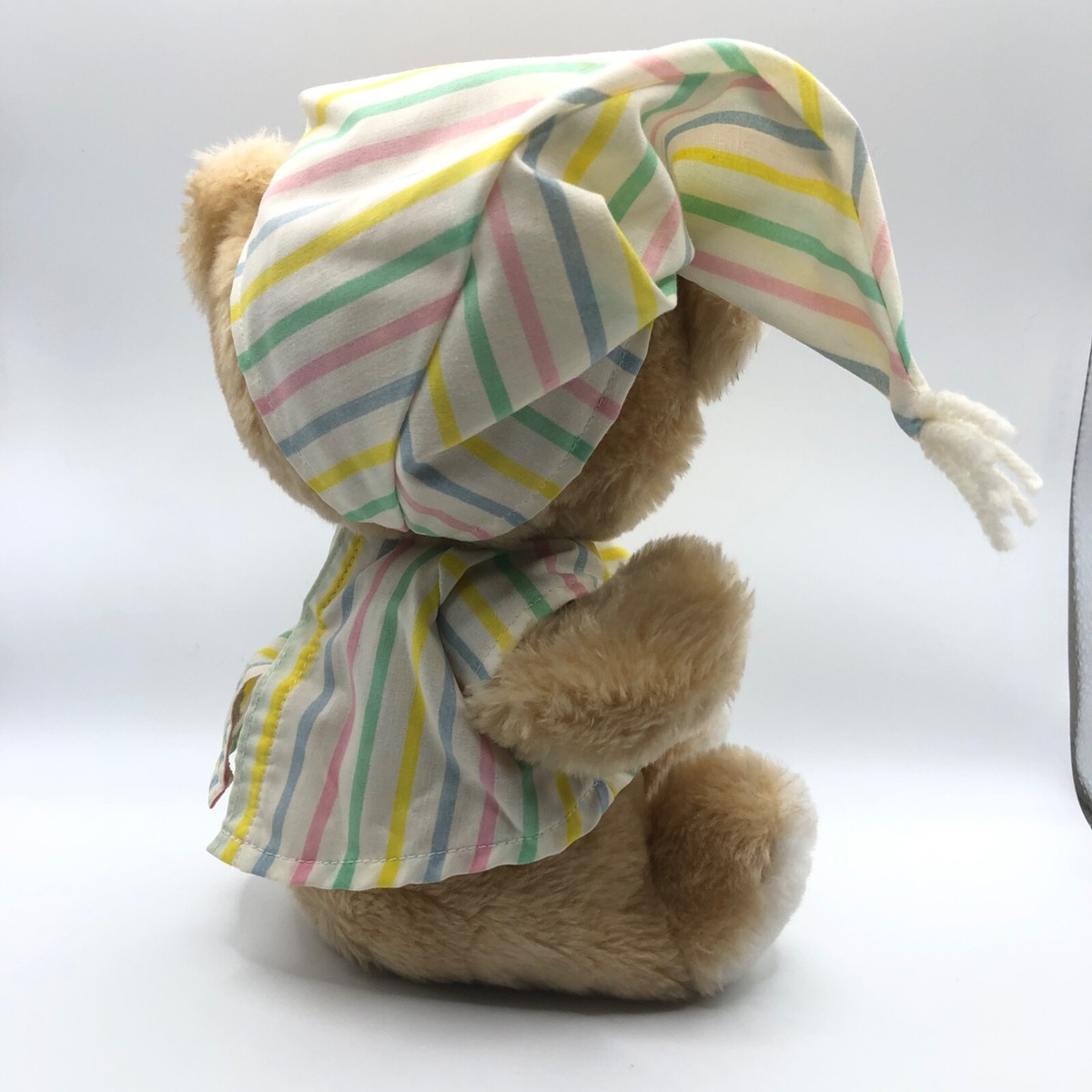 Teddy Beddy Bear Dakin Morgan 1983 Plush Stuffed Animal Striped