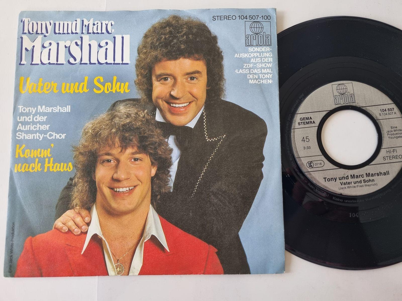 7"" Single Tony und Marc Marshall - Vater und Sohn Vinyl Germany