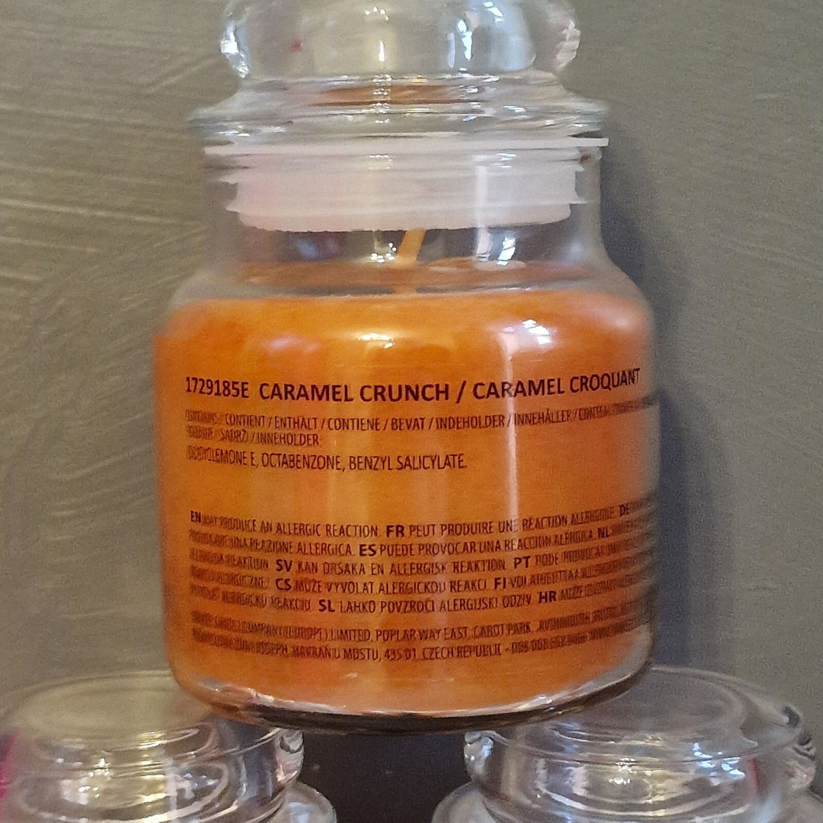 3 x Yankee Candle Caramel Crunch Small Jar Candle 104g Vegan eBay