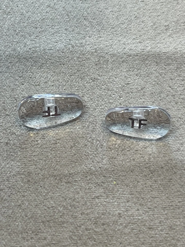 Nuevas almohadillas nasales a presión de alta calidad de repuesto para gafas Tom Ford doradas 1 Pr Foto 2 de 4