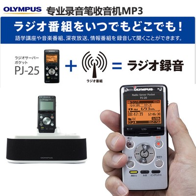 Olympus PJ-20/25 Professional conference interview digital recorder MP3 playback