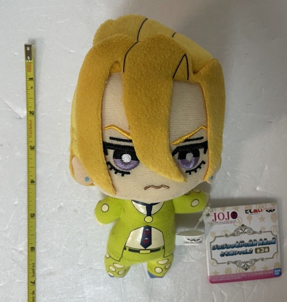 Jojo's Bizarre Adventure Golden Wind Tomonui Plush Doll Fugo