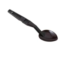 Case of 4 Cambro SPO13CW110 - 13" Solid Plastic Camwear Buffet Spoons (Black)