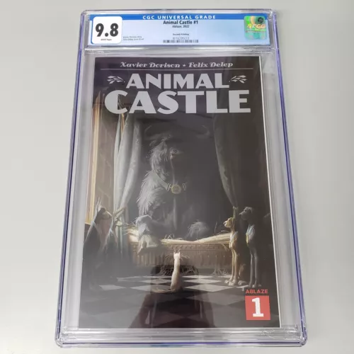 Animal Castle #1 CGC 9.8 2nd Second Printing Ablaze Comics 2022