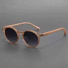 Men Women Retro Round Sunglasses Fashion Outdoor Shade Glasses UV Protection