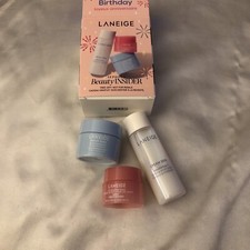 Laneige Sephora Beauty Insider 3PC Travel Set Moisturizer, Toner Lip Mask NIB