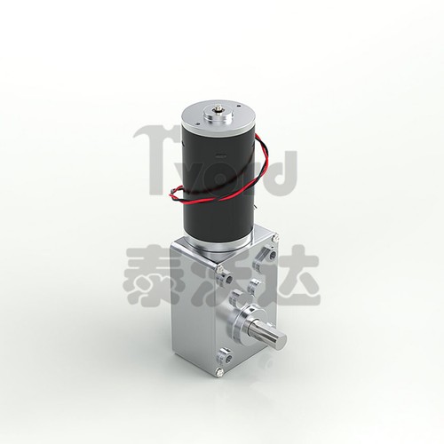 High Torque Turbo Worm Gearmotor DC 12V/ 24V 12RPM~470RPM Self-Locking Gearmotor - Picture 4 of 12