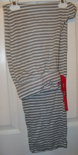 Celebrate Gray Stripe Sleep Lounge Pajama PJ Pants Mens 36" - 38" Large NWT