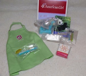 american girl doll science lab set