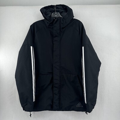 Adidas Men's X-Ploric Stripe Jacket Size Small Black CY8624