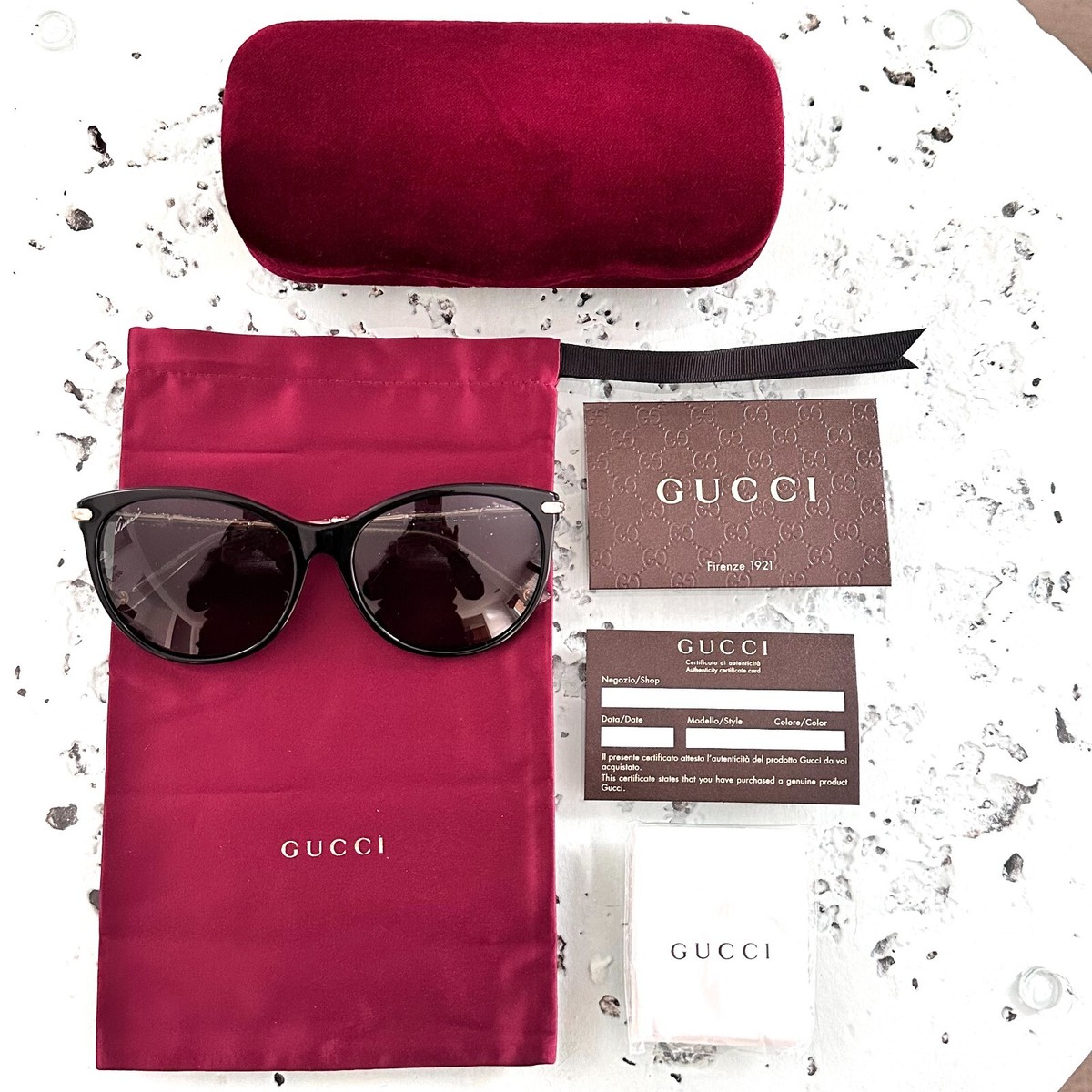NWOT GUGGI SUNGLASSES, CASE & ACCESSORIES Gucci Womens GG1081S-002 Havana/Smoke | Mercari main image 3