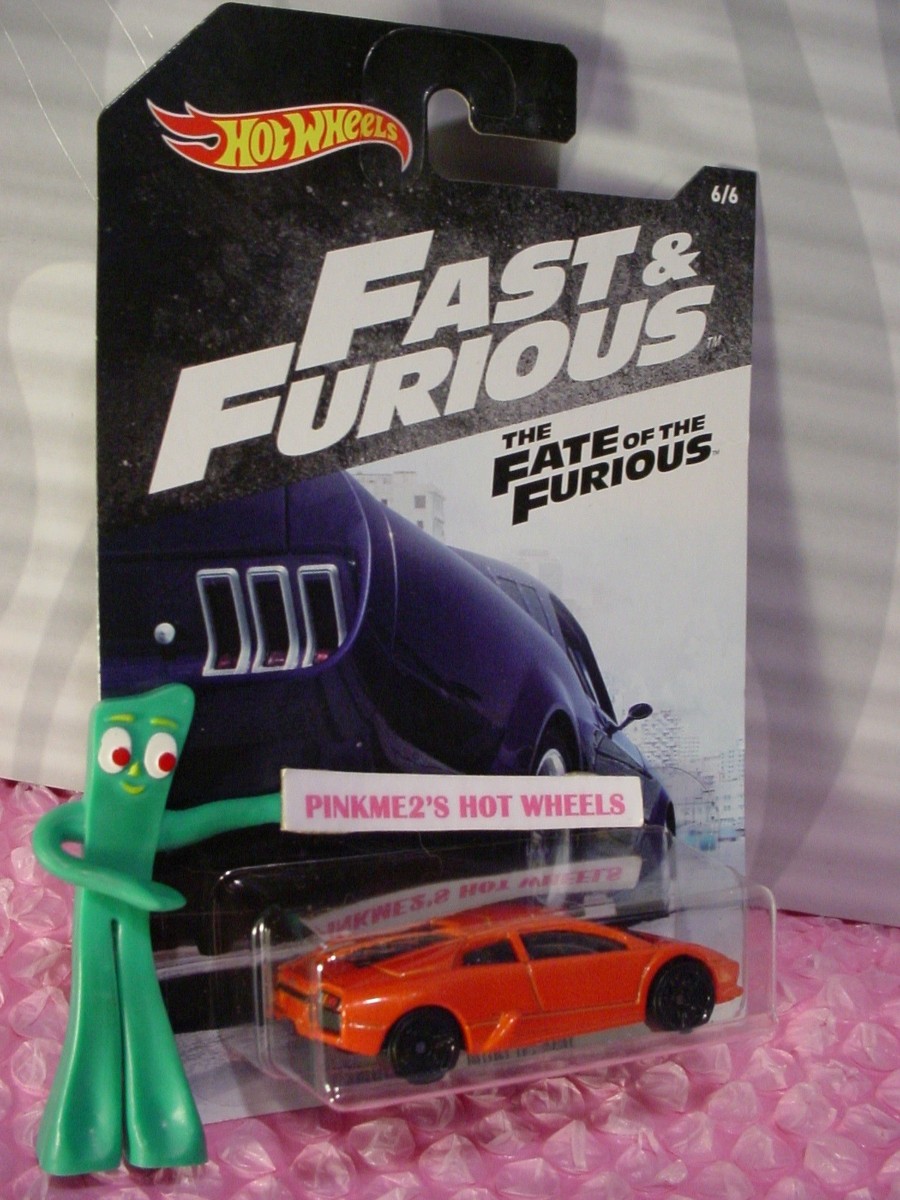 2018 FAST & FURIOUS #6 The Fate LAMBORGHINI MURIELAGO☆orange☆Hot
