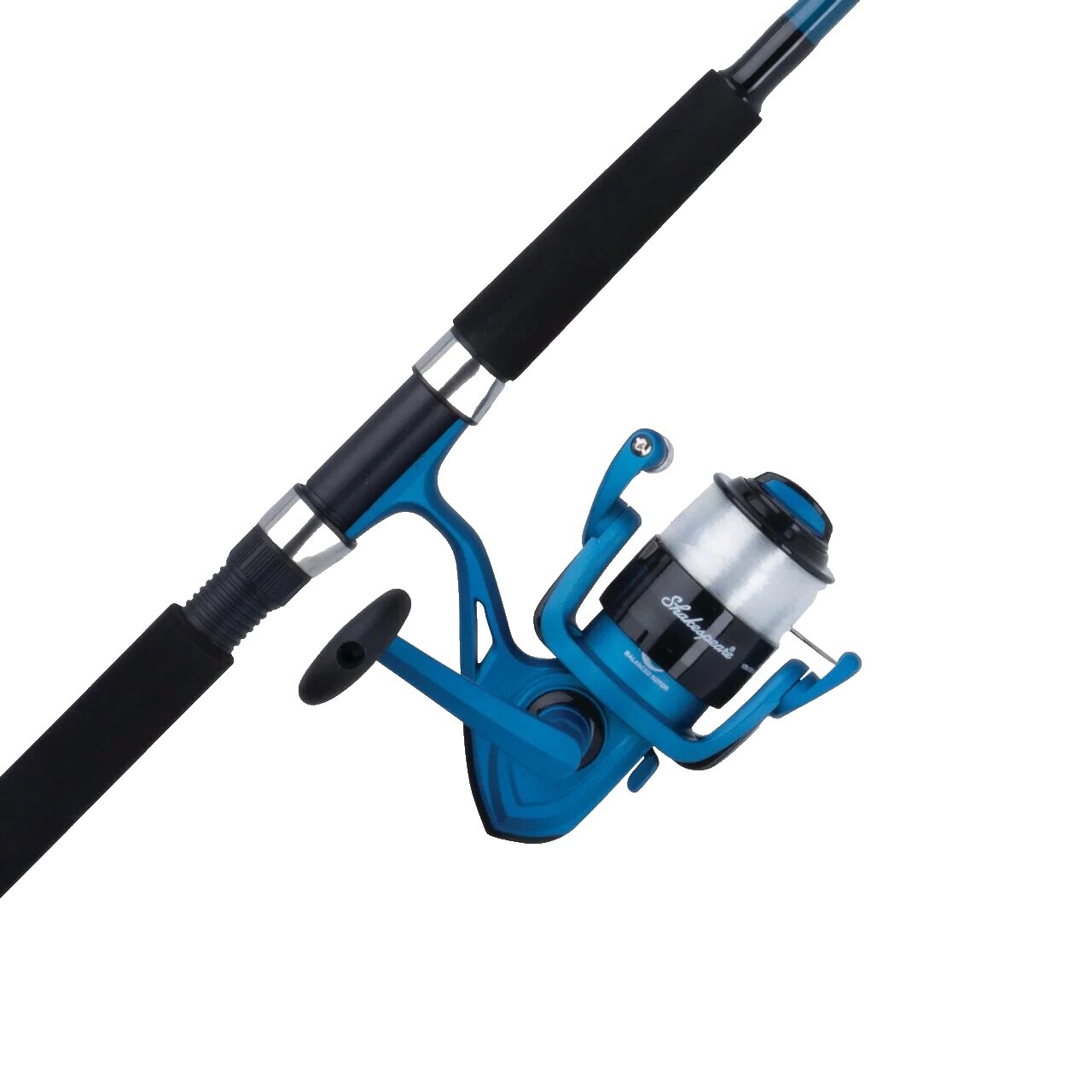 ebay blue and white tiger fishing pole Shakespeare Conventional Combo Shakespeare Tiger Spinning Catfish Combo Kit includes a 9 Tiger spinning rod and reel plus a catfish Shakespeare Tiger Spincast Combo, 6'6