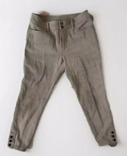 Vtg Ralph Lauren Equestrian Riding Pants Brown S/M