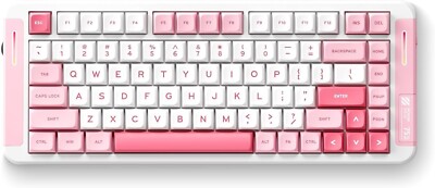 Mchose X75 V2 Mechanical Keyboard - Volume Knob, BT5.0/2.4GHz/USB0C, linear