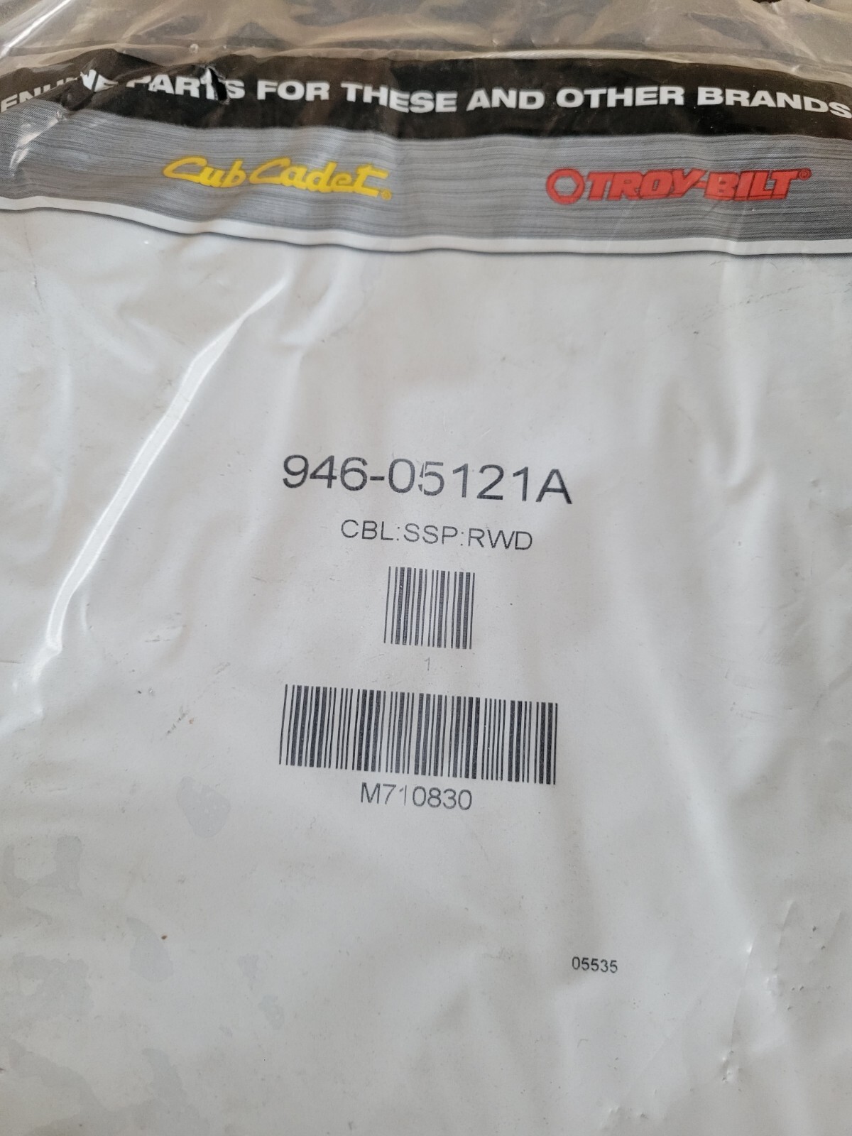 Speed Drive Kabel 946-05121A – Für TroyBilt TB360, Cub Cadet SC500 & Weitere Rasenmäher