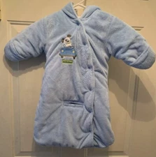 Child Of Mine by Carter's Baby Boy Bunting Winter Snow Suit Dog. Size 3-6 Months