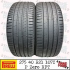 275 40 R 21 x2 Pirelli 107Y RUNFLAT RSC Part Worn Used Tyres 27540R21x2 5 63mm
