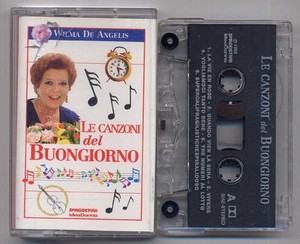 Wilma De Angelis Le Canzoni Del Buongiorno Mc Musicassetta Idea Donna Mc020 Ebay