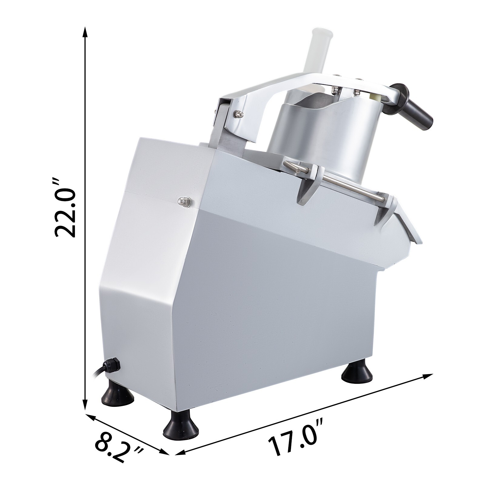 Commercial Food Processor Vegetable Cutter Chopper Fruit Dicer Processor 6 Disks