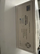 Intco Medical Procedure Face Mask with Earloops, Blue, Box of 50