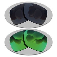 Grey Black Green Polarized Anti-Scratch Replacement Lenses For-Oakley Deviation