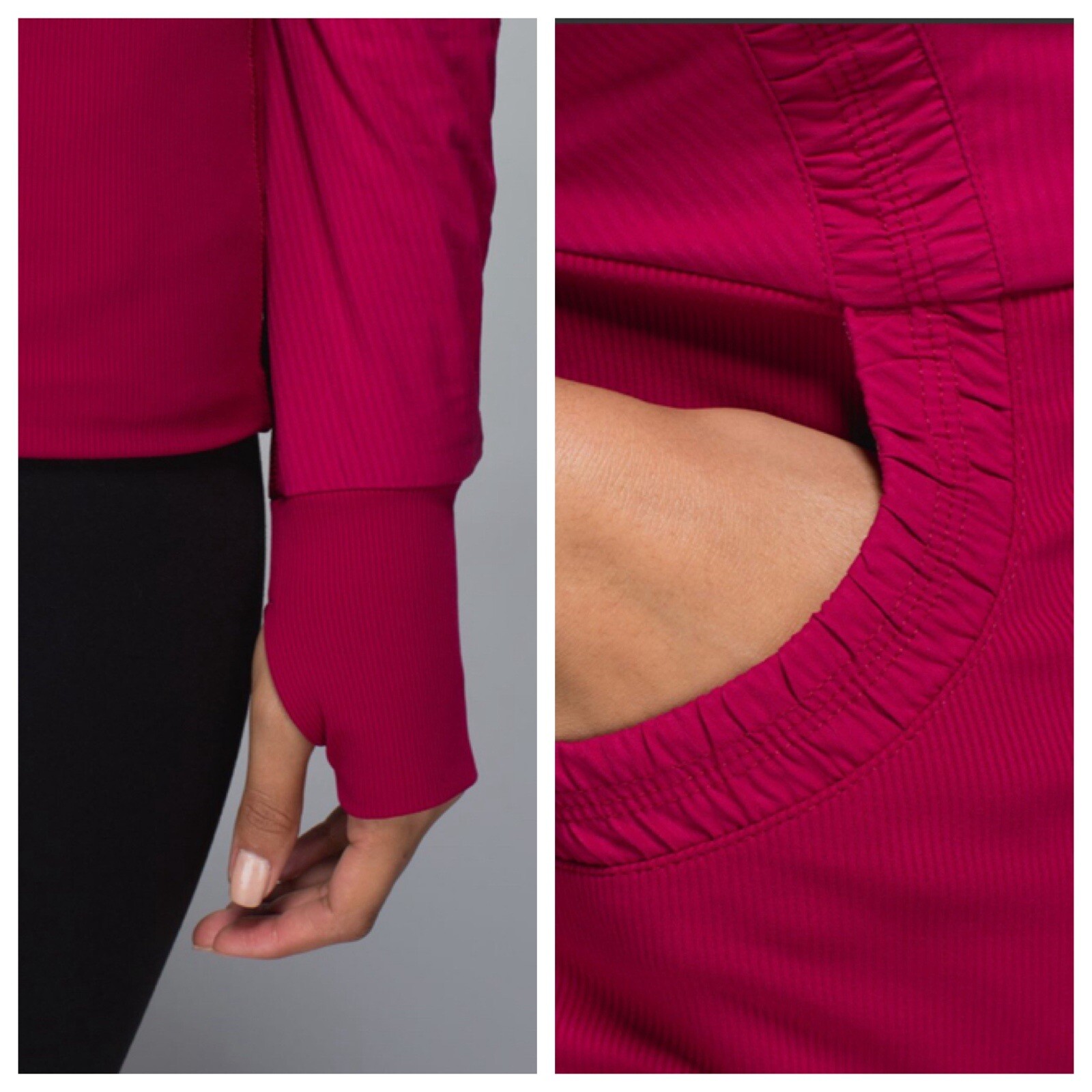 Lululemon Dance Studio Active Hooded Jacket pink … - image 13