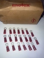 MOLEX 19067-0008TERMINAL RING 8 AWG 1/4 STUD ...