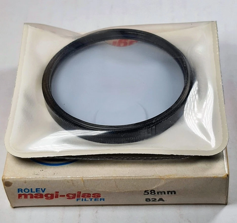 58mm Blue 82A 82-A 82 A German Glass Lens Color Conversion Filter 58 mm Rolev - Image 2 of 4