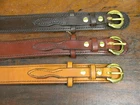 1 1/4" WIDE AMISH HAND MADE RANGER BELTS