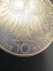 1972 German F,  10 Mark, XX Summer Olympics, .625 Percent Silver — photo 5