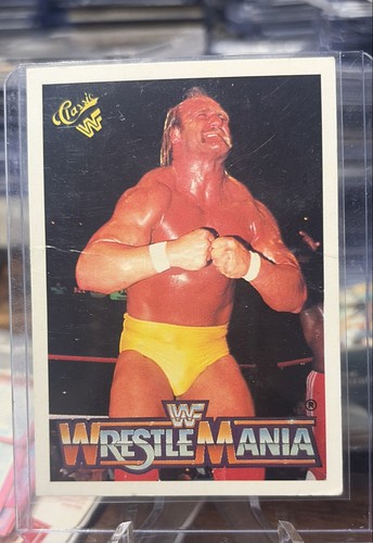Hulk Hogan #3 1990 Classic WWF The History of Wrestlemania card