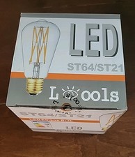 LED Edison Bulbs ST64/ST21 10W 4000K Clear 4count