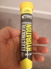XTone Nutrition Electrolyte Hydration Effervescent tablets 20s Lemon Flavour