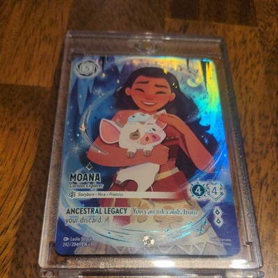 Disney Lorcana Moana - Curious Explorer 242/204 Enchanted Holo (English)