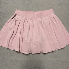 Aritzia Golden Tennis Skirt Large Pink Lined ...