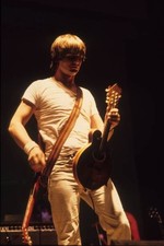 British musician and composer Mike Oldfield Rome Italy 1981 Old Photo