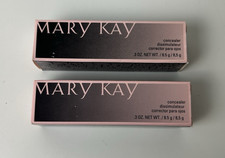 Mary Kay Concealer .3 oz Ivory 1 All Skin Types Waterproof Fragrance Free LOT 2