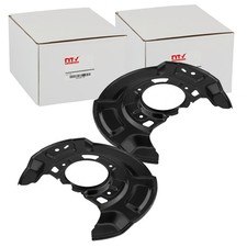 2x NTY SPRITZBLECHE 258mm BREMSSCHEIBEN VORNE passend für TOYOTA YARIS
