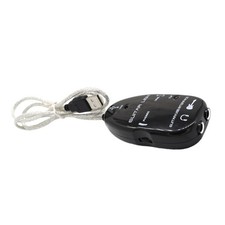 Black Guitar to USB Interface Link Cable Audio Adapters for