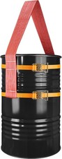 Drum Handling Sling for 55 Gallon Drum, Barrel Lifting 78.7" x 4.9", black
