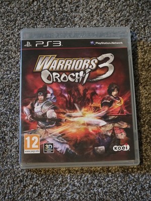 Warriors Orochi 3 Sony Playstation 3 PS3 Region Free Game CIB