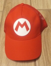 Nintendo:Super Mario Bros.Snapback Baseball Cap/Hat-Red Mario "M"