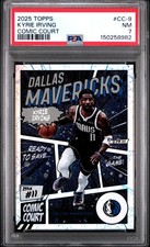 2025 TOPPS COMIC COURT #CC-9 KYRIE IRVING PSA 7