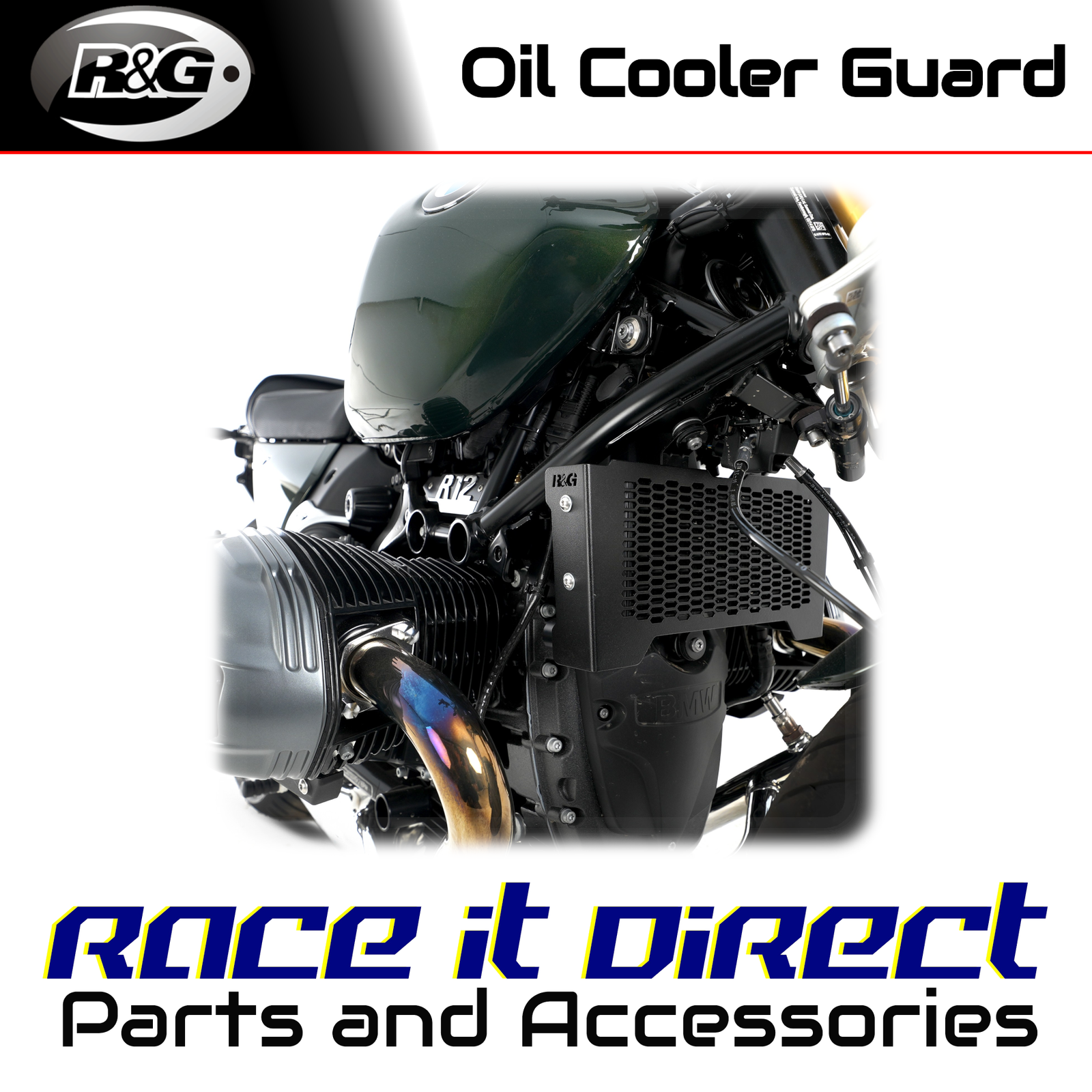 R&G - OCG0059PROBK - Oil Cooler Guards (Pro)