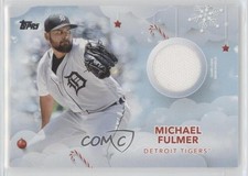 2020 Topps Holiday WalMart Mega Box Relics Michael Fulmer #WHR-MF 10vb