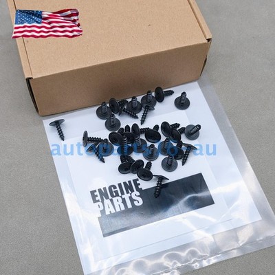 OEM  30X Fits for VW Audi Fender Liner Self Tapping T25 Torx Screw N90974701 USA